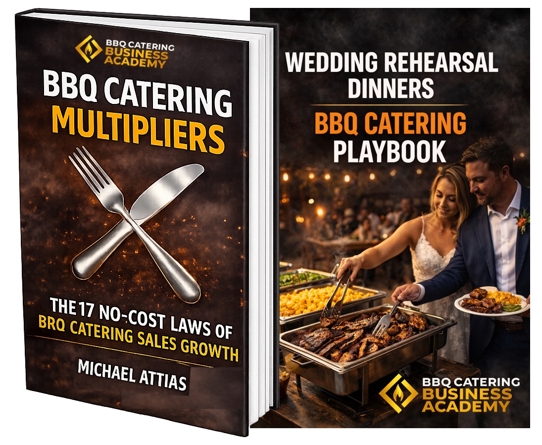 BCBA playbook covers, including the Wedding Rehearsal Dinners playbook